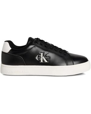 Calvin Klein Logo-Detail Sneakers - Black