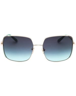 Guess Rectangle-Frame Sunglasses - Blue