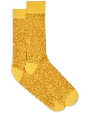 Etro Socken Aus Paisley-Jacquard - Gelb