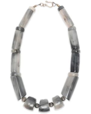 Maliparmi Collier À Perles - Métallisé