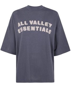 Fear Of God Sport-Mesh Merch T-Shirt - Blue
