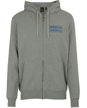 Deus Ex Machina ジップアップ パーカー - グレー