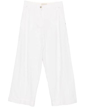 Momoní Wide-Leg Pants - White