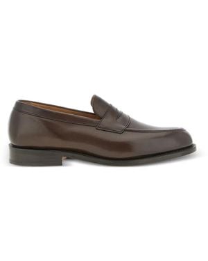 Tricker's Harvard Leather Loafers - Grey
