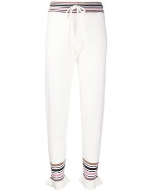 Madeleine Thompson Aquarius Track Trousers - White