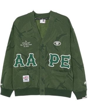 Aape By A Bathing Ape Sudadera con aplique del logo - Verde