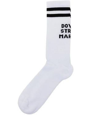 Dover Street Market X Kei Ninomiya Striped Socks - White