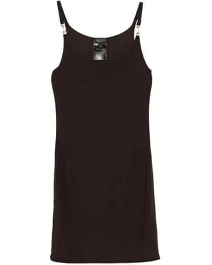 Gucci Jurk Met Horsebit Detail - Zwart