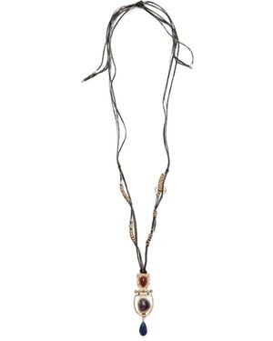 Maliparmi Collier À Pendentif Artic Glow - White