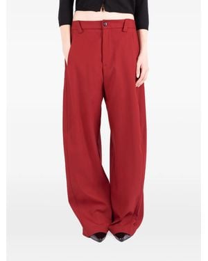 Societe Anonyme Bloom Wide-Leg Pants - Red