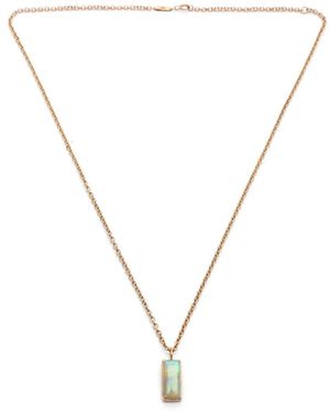 Wwake 14Kt Opal Borealis Necklace - Metallic