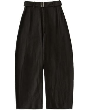 Studio Nicholson Chatto Belt Palazzo Trousers - Black