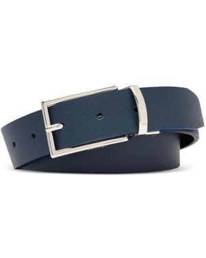Lancel Adjustable Leather Belt - Blue
