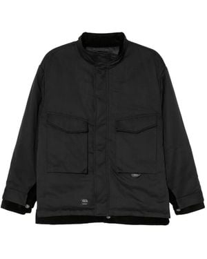 FIVE CM Logo-Patch Jacket - Black