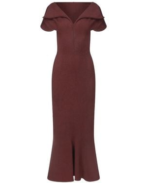 FFORME Zaria maxi dress - Rojo