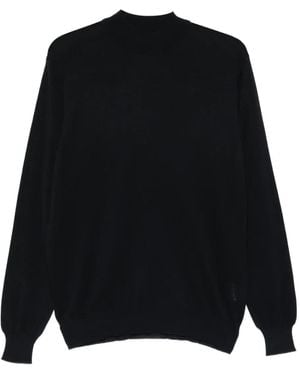 Lardini Pull À Col Rond - Noir