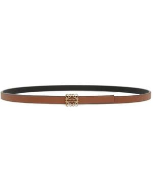 Loewe Wendbarer Gürtel Mit Anagram - Weiß