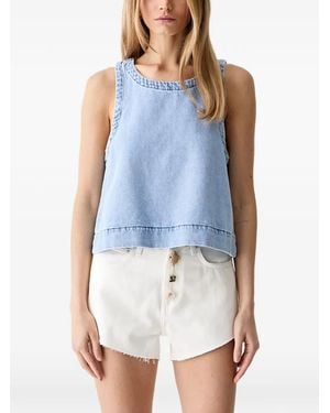ViCOLO Sleeveless Blouse - Blue