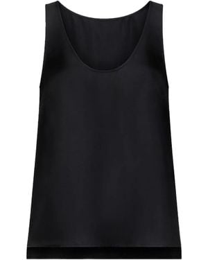 Paloma Wool Scoop-Neck Sleeveless Top - Black