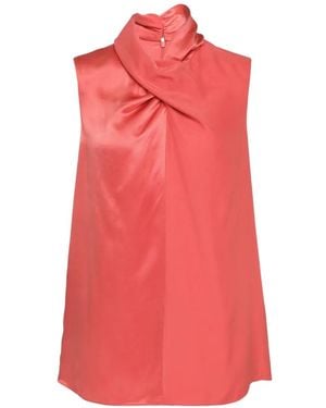 Club21 Collection Josephine Twist-Neck Top - Pink