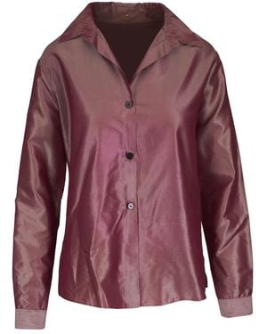 Peter Cohen Silk Shirt - Red