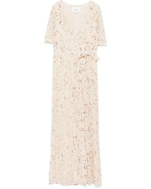 Ba&sh Kris wrap-print maxi dress - Weiß