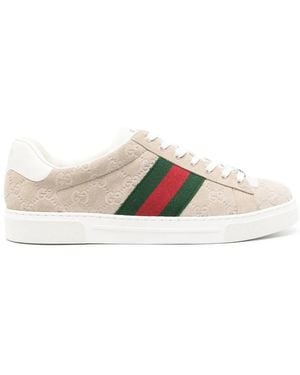 Gucci Sneakers Ace Web - Neutro