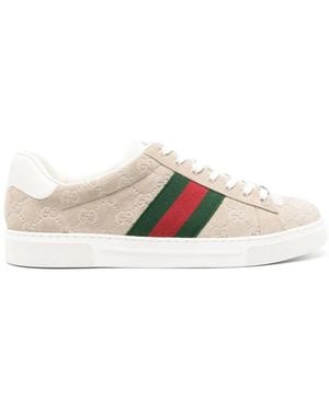 Gucci Sneakers Ace Web - Neutro