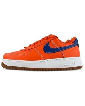 Nike Air Force 1 Low Trainers - Orange