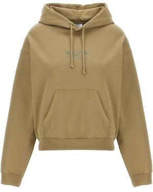 Vetements Oval Logo Hoodie - Natural