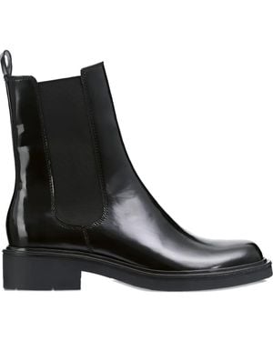 Högl Edward Patent-Leather Chelsea Boots - Black