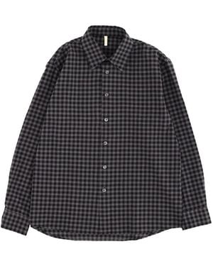 sunflower Checked Shirt - Black