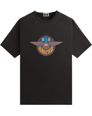 Kith X New York Knicks Wingman Vintage T-Shirt - Schwarz