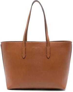 Aspinal of London East West Tote Bag - Brown