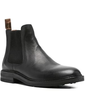 Astorflex Botas chelsea con panel elástico - Negro