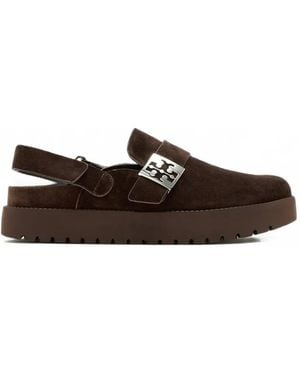 Tory Burch Mellow Sport Mules - Brown