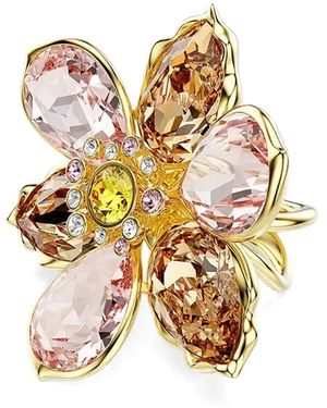 Swarovski Idyllia Layered Band Ring - White