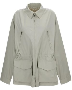 Rier Zipped Pockets Jacket - Gray