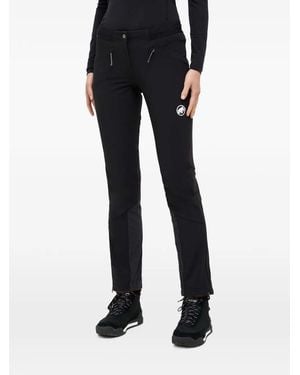 Mammut Ducan logo-print performance trousers - Negro