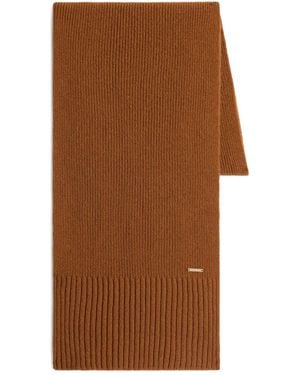 Woolrich カシミア スカーフ - ブラウン