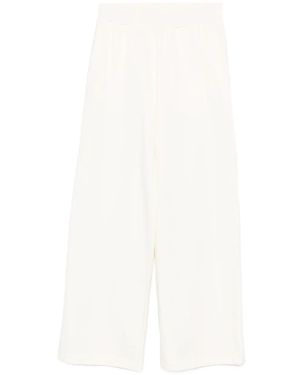 Liu Jo Sporty Trousers With Logo - White