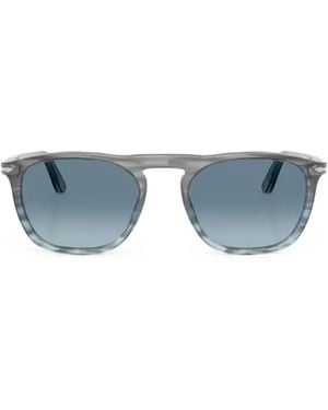 Persol Gae Square-Frame Sunglasses - Blue