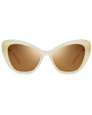 Bugatti Cat-Eye Frame Sunglasses - Natural