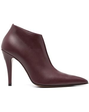 McQueen 115Mm Birdee Court Shoes - Red