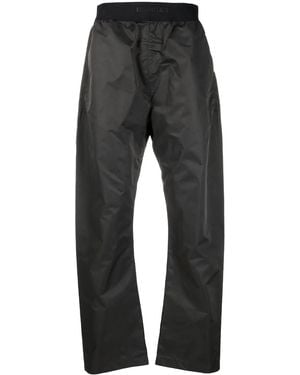 Fear Of God Logo-Waist Straight-Leg Track Trousers - Grey