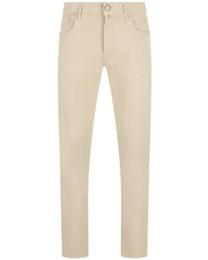 Jacob Cohen Straight-Leg Jeans - Natural