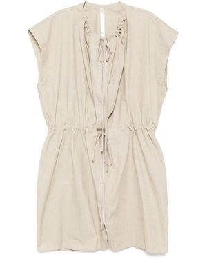 Lauren Manoogian Cowl Dress - Natural
