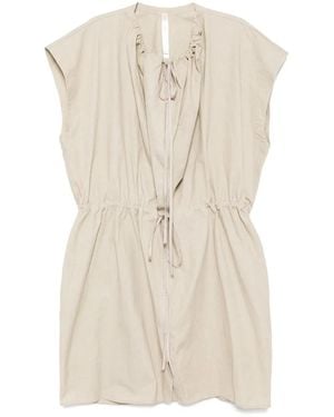 Lauren Manoogian Cowl Dress - Natural