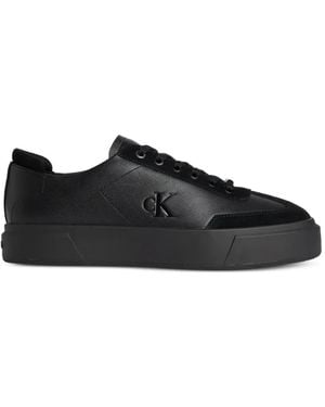 Calvin Klein Lace-Up Trainers - Black