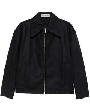 Issey Miyake Chaqueta Oversize Shell Con Cremallera - Negro